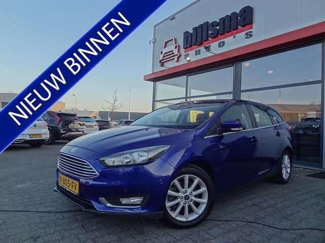 Blauw Occasion 2016 Ford Focus Titanium Stationwagen | € 9.999 (Goede deal) - Afbeelding 1/4