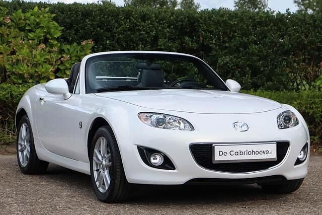 Wit Gebruikt 2010 Mazda MX5 Cabriolet | € 12.450 (Eerlijke prijs) - Afbeelding 1/4
