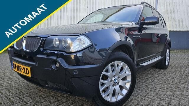 Zwart, metallic lak Gebruikt 2004 BMW X3 Executive SUV | € 6.999 (Eerlijke prijs) - Afbeelding 1/4