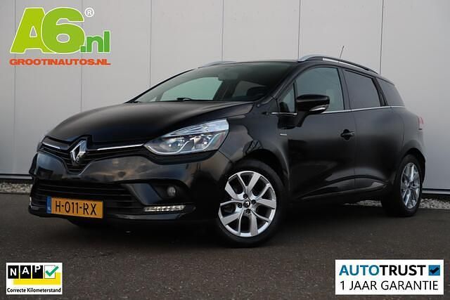 Zwart Occasion 2020 Renault Clio GrandTour LIMITED Stationwagen | € 8.999 (Eerlijke prijs) - Afbeelding 1/4