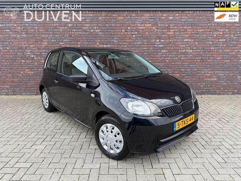 Zwart Gebruikt 2013 Skoda Citigo Easy Hatchback | € 3.750 (Goede deal) - Afbeelding 1/4