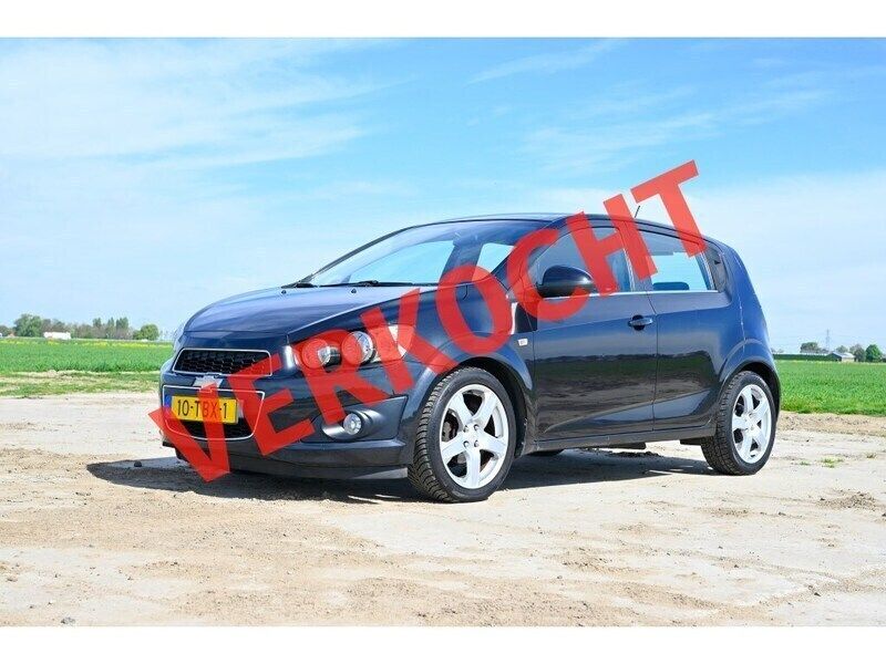 Zwart Gebruikt 2012 Chevrolet Aveo LTZ Hatchback | € 3.350 (Eerlijke prijs) - Afbeelding 1/4
