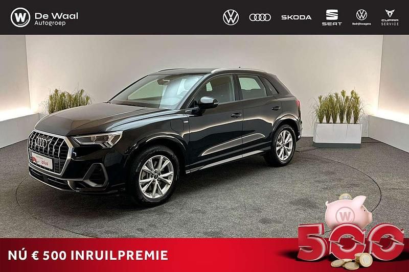Zwart, metallic lak Gebruikt 2022 Audi Q3 Advanced SUV | € 34.295 (Super prijs) - Afbeelding 1/3