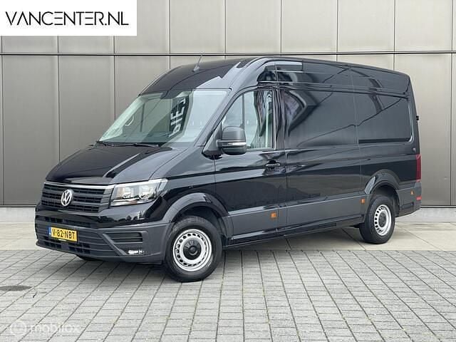 Zwart Gebruikt 2021 VW Crafter Comfortline Van | € 31.400 (Eerlijke prijs) - Afbeelding 1/4