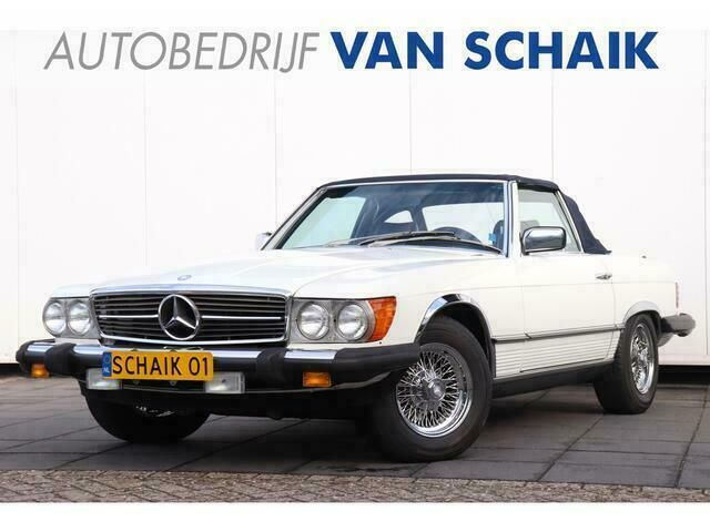 Wit Gebruikt 1985 Mercedes SL380 Cabriolet | € 17.999 - Afbeelding 1/4