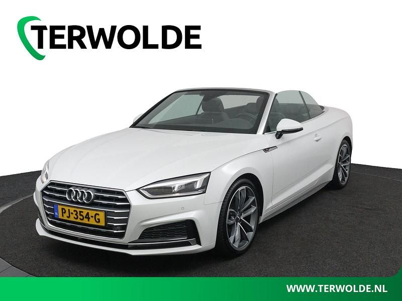 Wit Gebruikt 2017 Audi A5 Cabriolet Cabriolet | € 25.840 (Duur) - Afbeelding 1/4