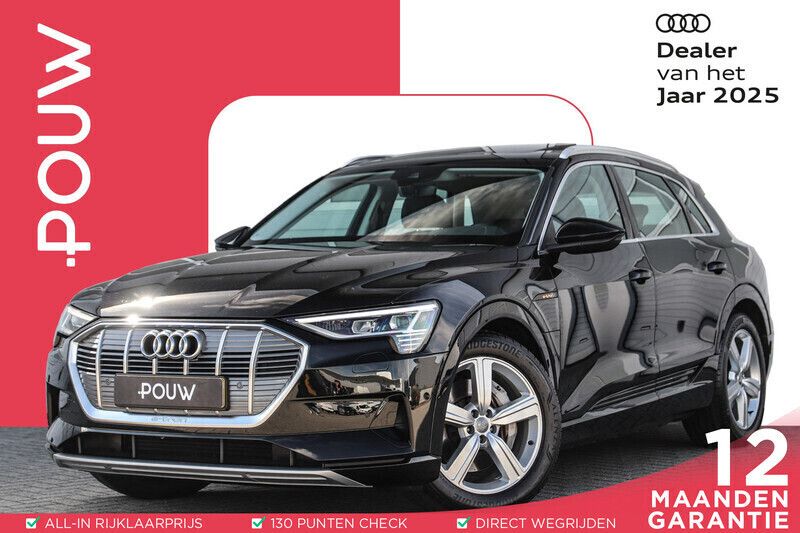 Zwart Gebruikt 2019 Audi e-tron Business SUV | € 24.900 (Eerlijke prijs) - Afbeelding 1/4