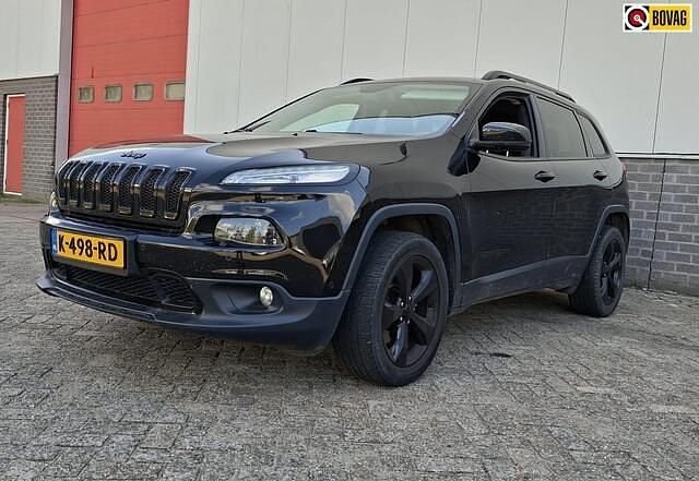 Zwart Gebruikt 2016 Jeep Cherokee Limited SUV | € 9.950 - Afbeelding 1/4