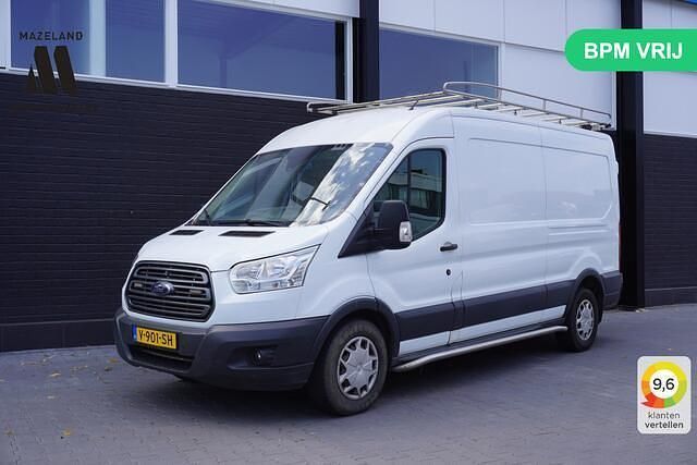 Wit Gebruikt 2018 Ford Transit Van | € 9.900 (Super prijs) - Afbeelding 1/3