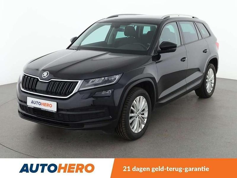 Zwart Gebruikt 2018 Skoda Kodiaq Ambition SUV | € 24.349 (Goede deal) - Afbeelding 1/3