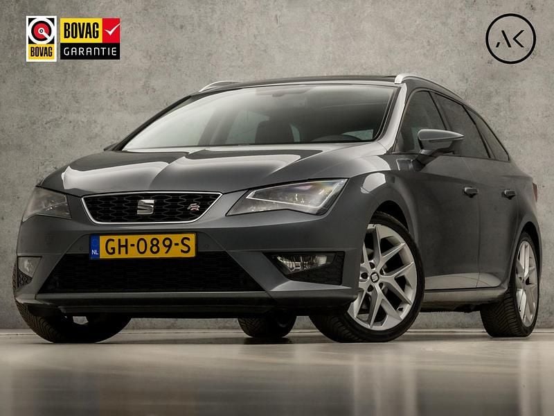 Grijs (metallic) Occasion 2015 Seat Leon ST FR Sport Stationwagen | € 8.945 (Eerlijke prijs) - Afbeelding 1/4