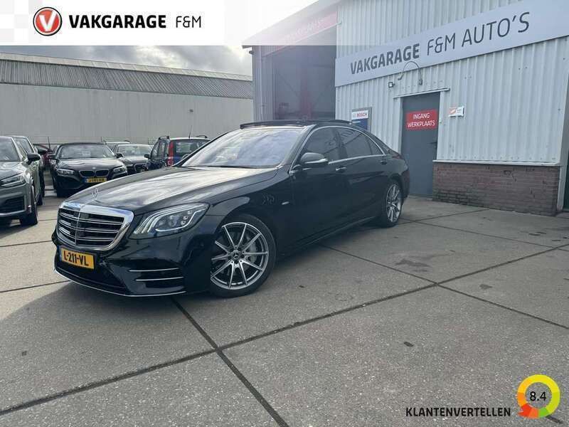 Zwart Gebruikt 2020 Mercedes S560 Premium Plus Sedan | € 74.950 (Eerlijke prijs) - Afbeelding 1/4