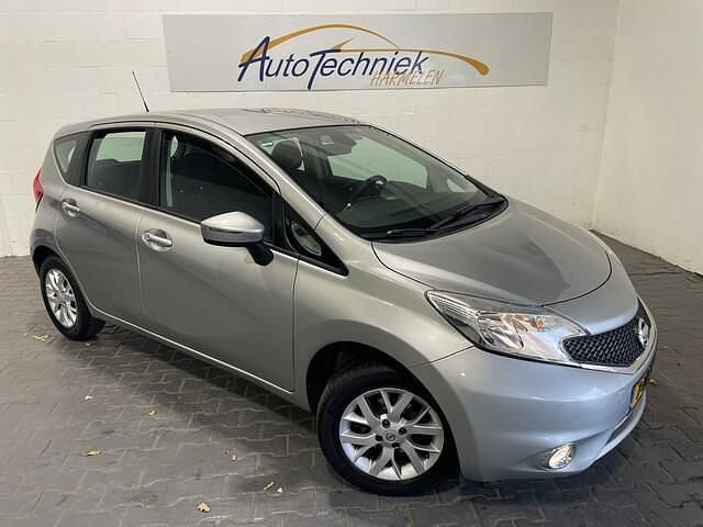 Grijs (metallic) Gebruikt 2014 Nissan Note MPV | € 6.380 (Eerlijke prijs) - Afbeelding 1/4