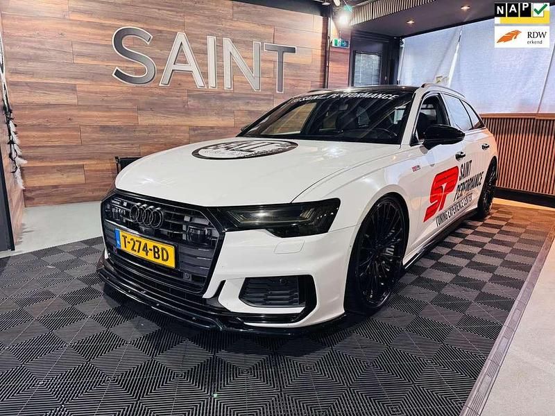 Wit Gebruikt 2019 Audi A6 Stationwagen | € 65.000 - Afbeelding 1/4