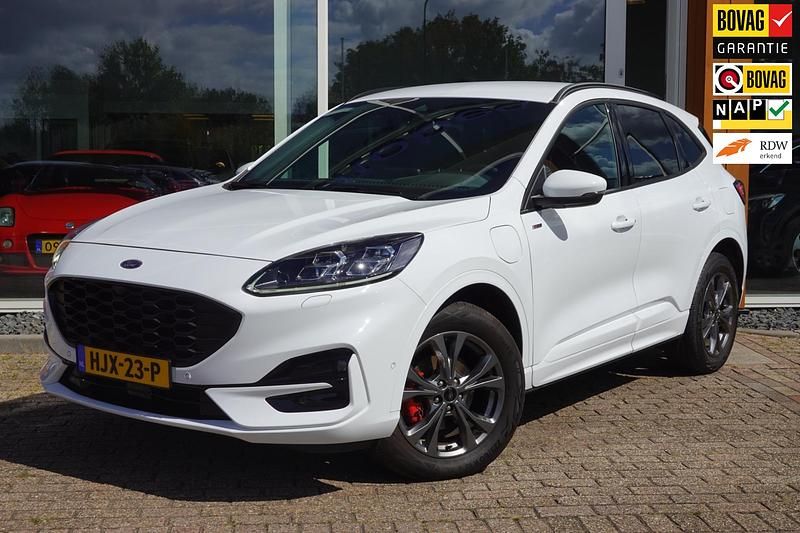 Wit Gebruikt 2023 Ford Kuga ST-Line SUV | € 31.950 (Eerlijke prijs) - Afbeelding 1/4