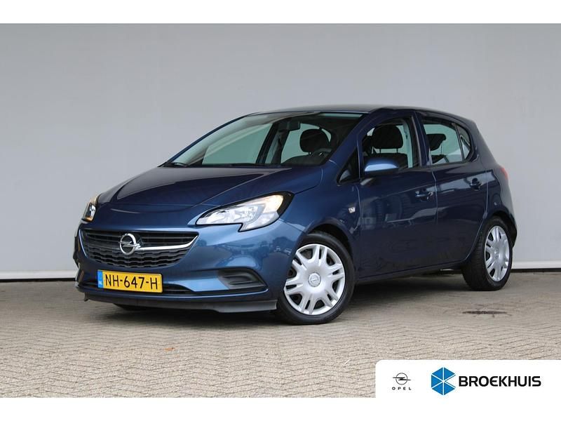 Blauw Gebruikt 2017 Opel Corsa Edition Hatchback | € 9.895 (Eerlijke prijs) - Afbeelding 1/4