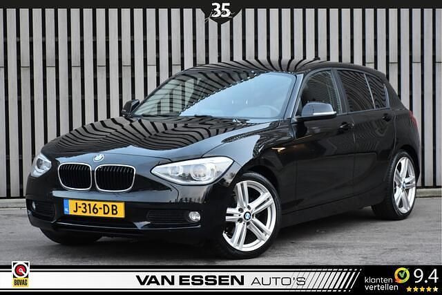 Zwart Occasion 2012 BMW 116 Basis Hatchback | € 6.995 (Goede deal) - Afbeelding 1/4