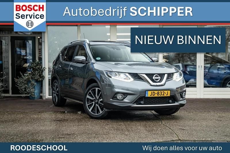 Grijs Gebruikt 2016 Nissan X-Trail Tekna SUV | € 13.450 (Eerlijke prijs) - Afbeelding 1/4