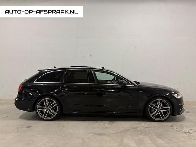 Zwart Gebruikt 2014 Audi A6 S-Line Stationwagen | € 13.995 - Afbeelding 1/4