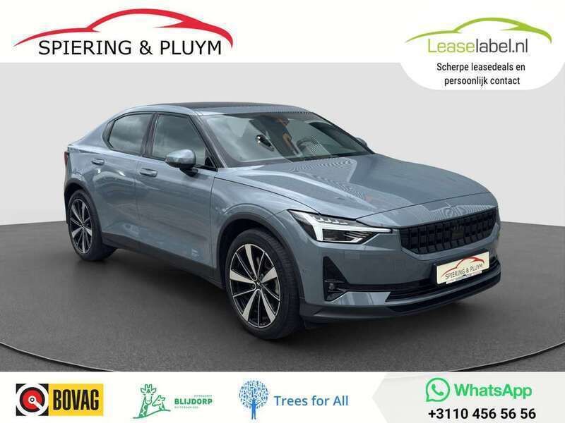 Grijs, metallic lak Gebruikt 2021 Polestar 2 Plus Sedan | € 34.890 (Iets duurder) - Afbeelding 1/4