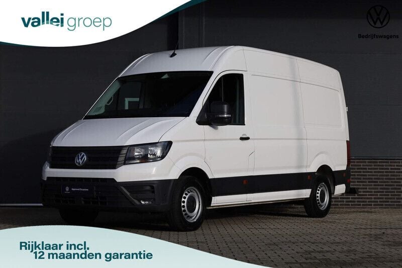 Wit Gebruikt 2023 VW Crafter Highline Van | € 33.950 (Eerlijke prijs) - Afbeelding 1/4