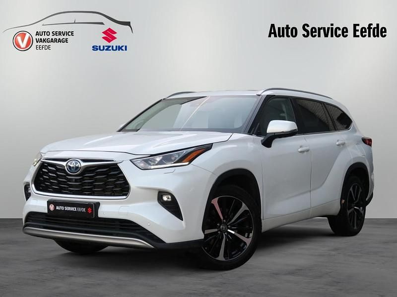 Wit Gebruikt 2022 Toyota Highlander Premium SUV | € 53.499 - Afbeelding 1/3