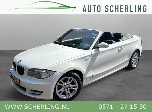 Wit Gebruikt 2008 BMW 118 Cabriolet Cabriolet | € 10.950 (Iets duurder) - Afbeelding 1/4