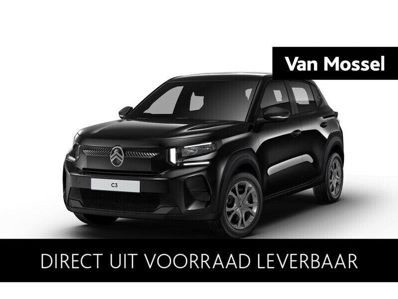 Zwart Nieuw 2025 Citroën C3 Hatchback | € 23.460 (Goede deal) - Afbeelding 1/4
