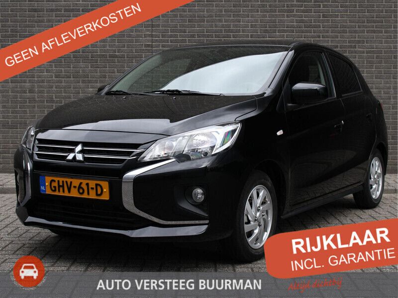 Zwart metallic Gebruikt 2024 Mitsubishi Space Star Hatchback | € 19.700 (Iets duurder) - Afbeelding 1/4