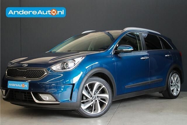 Blauw (metallic) Gebruikt 2017 Kia Niro SUV | € 19.995 (Eerlijke prijs) - Afbeelding 1/4