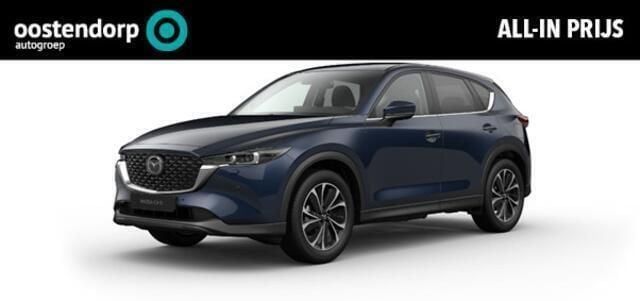Deep crystal blue blauw Nieuw 2024 Mazda CX-5 Exclusive-Line SUV | € 48.285 (Eerlijke prijs) - Afbeelding 1/3