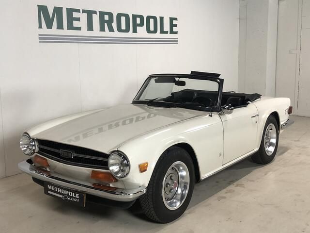 Wit Gebruikt 1974 Triumph TR6 Cabriolet | € 17.500 - Afbeelding 1/4