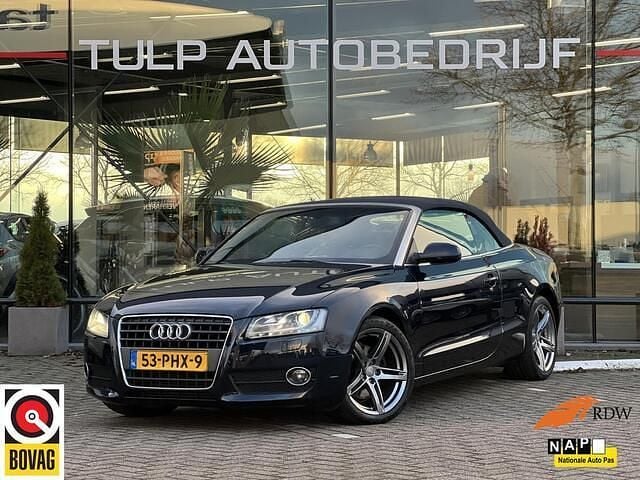Blauw Gebruikt 2011 Audi A5 Cabriolet Proline Cabriolet | € 11.740 (Super prijs) - Afbeelding 1/4