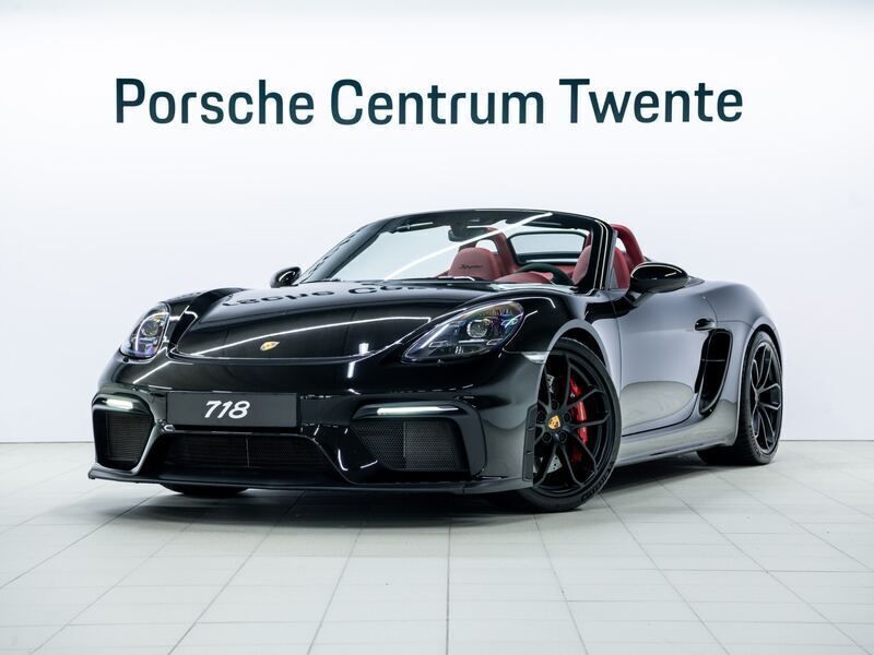 Zwart Gebruikt 2022 Porsche 718 Spyder Cabriolet | € 154.900 - Afbeelding 1/4