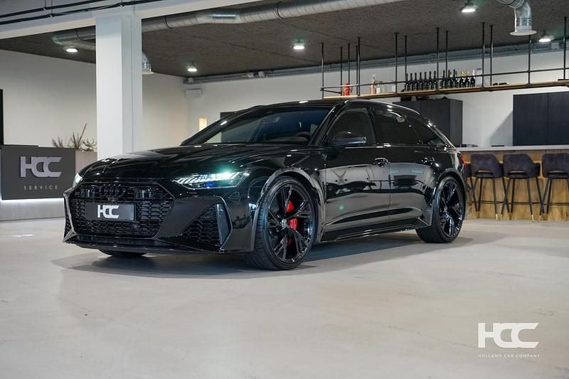 Zwart Gebruikt 2023 Audi RS6 Advanced Stationwagen | € 177.950 - Afbeelding 1/4