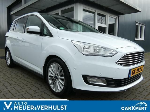 Wit Gebruikt 2015 Ford Grand C-Max Titanium MPV | € 11.999 (Super prijs) - Afbeelding 1/4