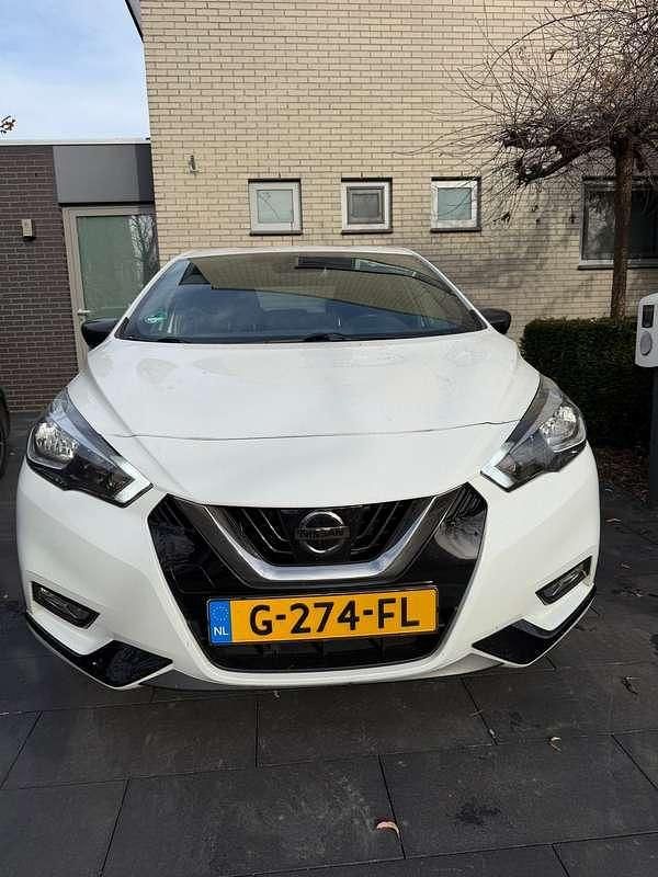 Wit Occasion 2019 Nissan Micra MPV | € 9.750 (Goede deal) - Afbeelding 1/4