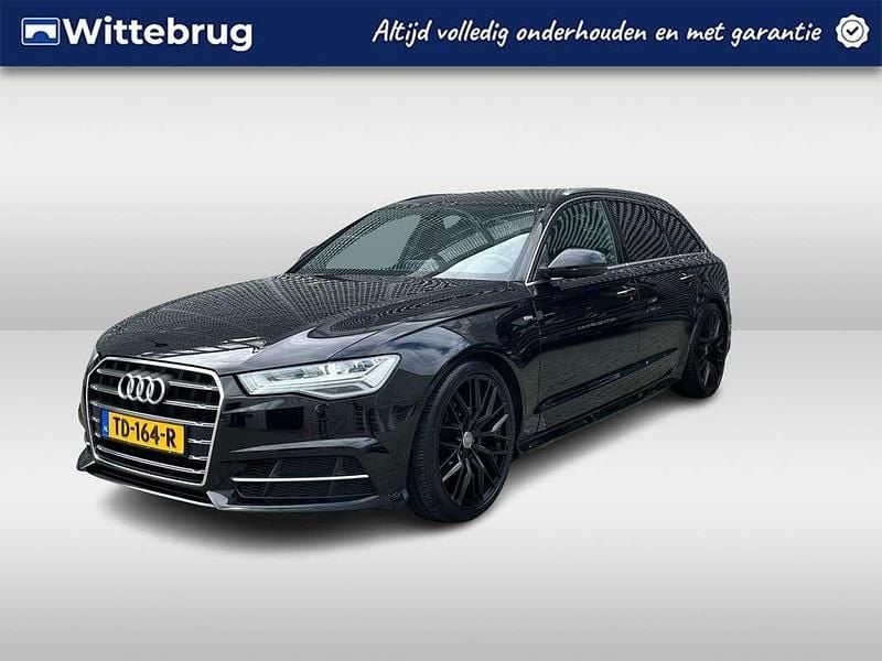 Zwart Gebruikt 2018 Audi A6 Sport Stationwagen | € 25.450 (Goede deal) - Afbeelding 1/2