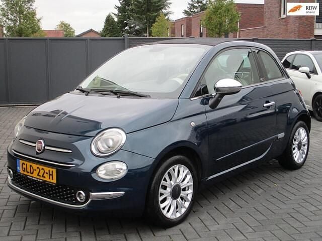 Blauw Gebruikt 2017 Fiat 500C Riva Cabriolet | € 7.950 (Eerlijke prijs) - Afbeelding 1/4