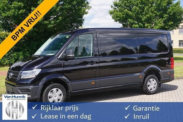 Zwart Occasion 2024 VW Crafter Van | € 48.850 (Duur) - Afbeelding 1/4