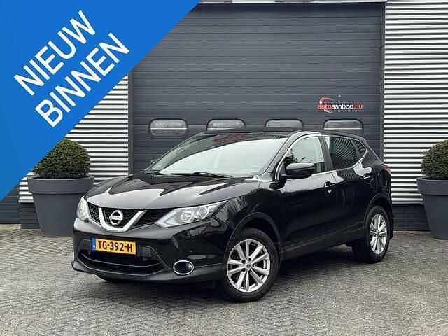 Zwart Gebruikt 2017 Nissan Qashqai N-Connecta SUV | € 10.490 (Super prijs) - Afbeelding 1/4