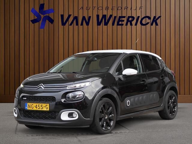 Zwart Occasion 2017 Citroën C3 PureTech Hatchback | € 8.245 (Eerlijke prijs) - Afbeelding 1/4