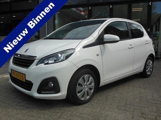 Wit Gebruikt 2017 Peugeot 108 Active Hatchback | € 6.750 (Eerlijke prijs) - Afbeelding 1/4