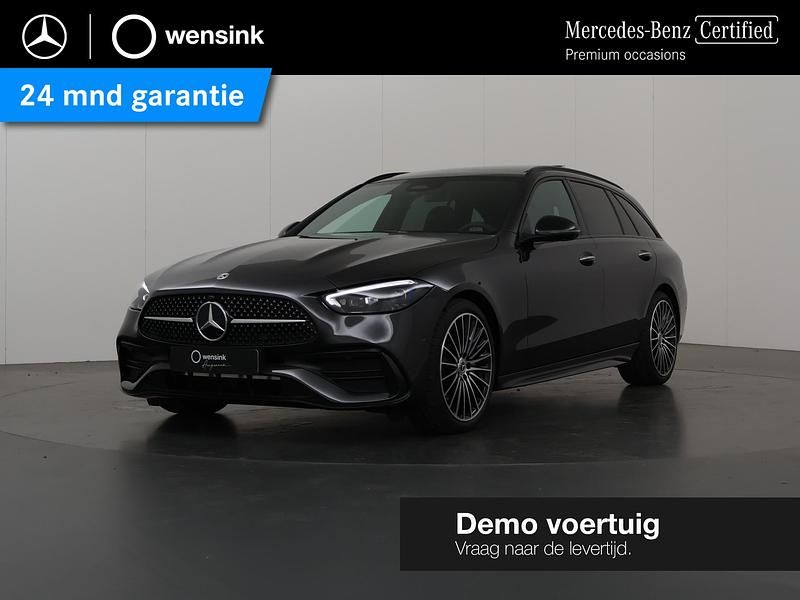 Grijs, metallic lak Gebruikt 2025 Mercedes C180 Business Stationwagen | € 59.850 - Afbeelding 1/4