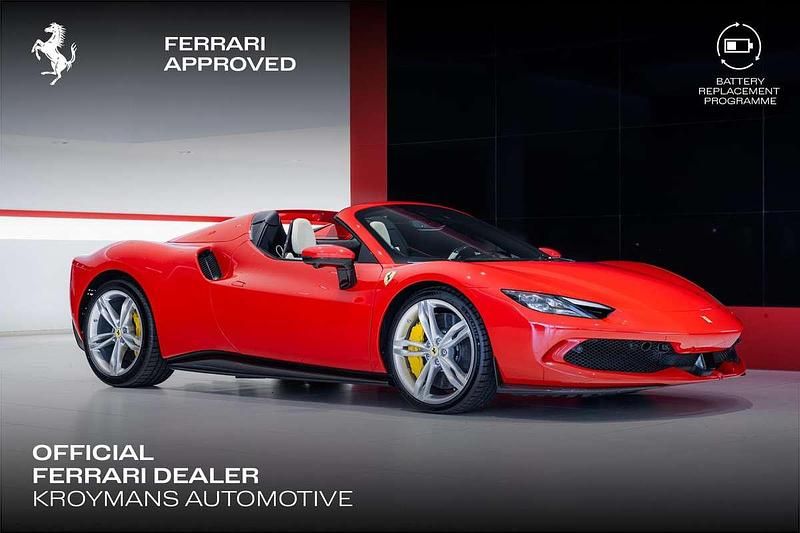 Nieuw Ferrari 296 829 PK (609 kW) 2025 Rood Cabriolet