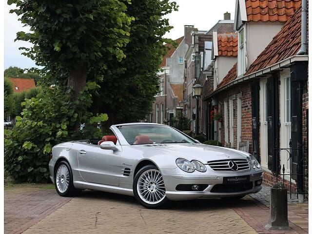 Zilver Gebruikt 2003 Mercedes SL55 AMG AMG Cabriolet | € 59.950 - Afbeelding 1/4