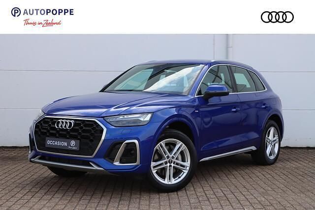 Blauw Gebruikt 2021 Audi Q5 Basis SUV | € 44.950 (Eerlijke prijs) - Afbeelding 1/4