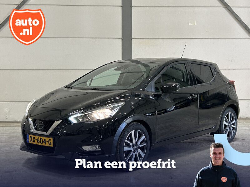 Zwart Gebruikt 2019 Nissan Micra N-Connecta Hatchback | € 9.945 (Eerlijke prijs) - Afbeelding 1/4