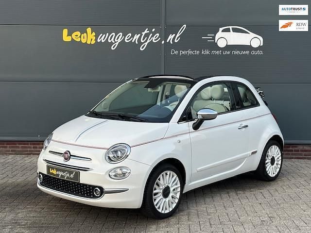 Wit Gebruikt 2020 Fiat 500C Dolcevita Cabriolet | € 14.990 (Eerlijke prijs) - Afbeelding 1/4