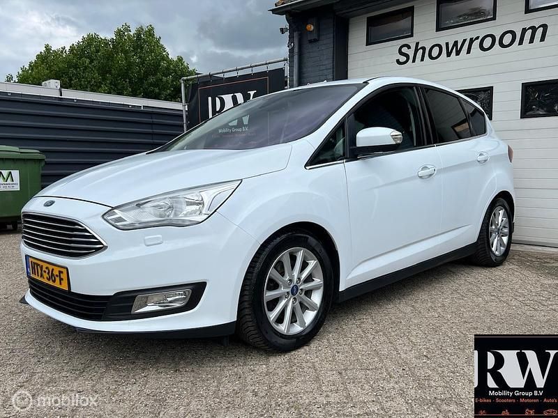Wit Occasion 2017 Ford C-MAX Titanium MPV | € 8.995 (Goede deal) - Afbeelding 1/4